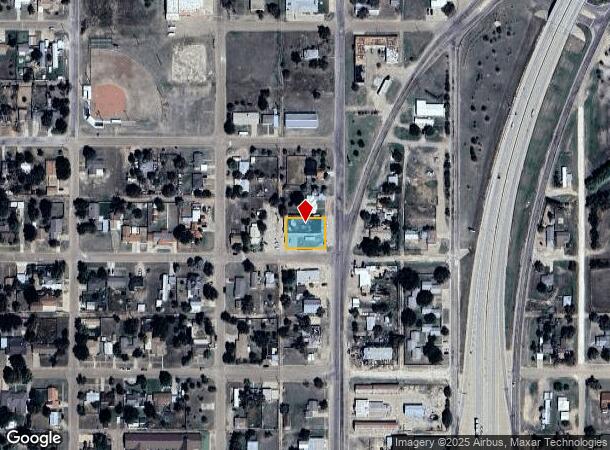  1001-1003 Main St, Hale Center, TX Parcel Map