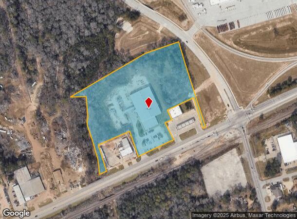 1402 E Davis St, Conroe, TX Parcel Map