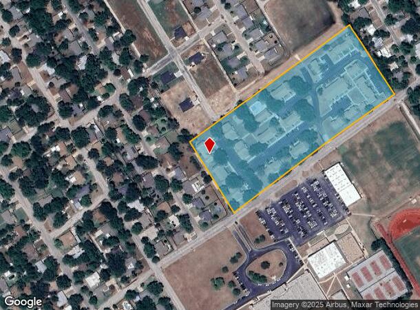  2001 Slayden St, Brownwood, TX Parcel Map