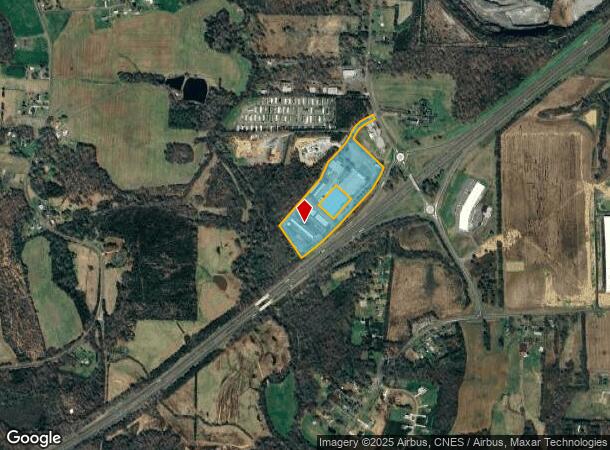  321 Farmington Rd, Mocksville, NC Parcel Map