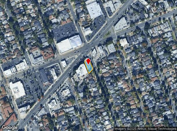 1600 W Olive Ave, Burbank, CA Parcel Map