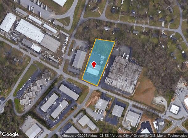 127 Old Mill Rd, Greenville, SC Parcel Map