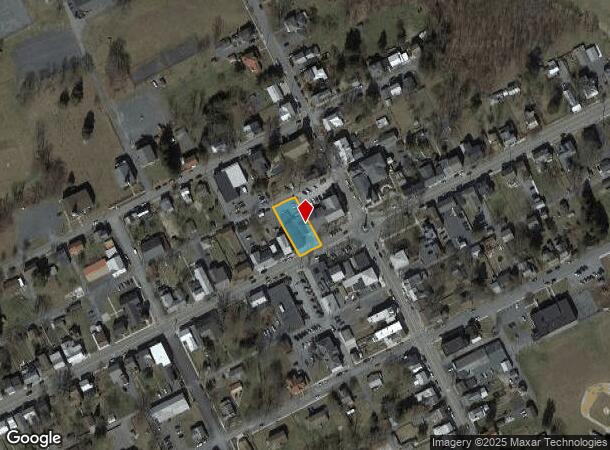 14 W Main St, New Bloomfield, PA Parcel Map