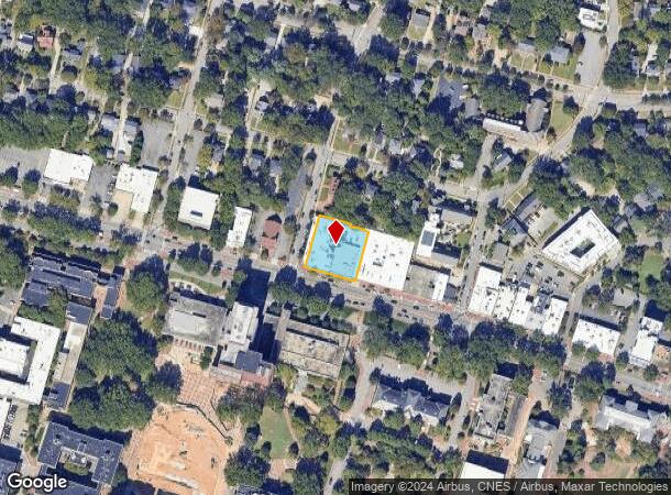  2526 Hillsborough St, Raleigh, NC Parcel Map