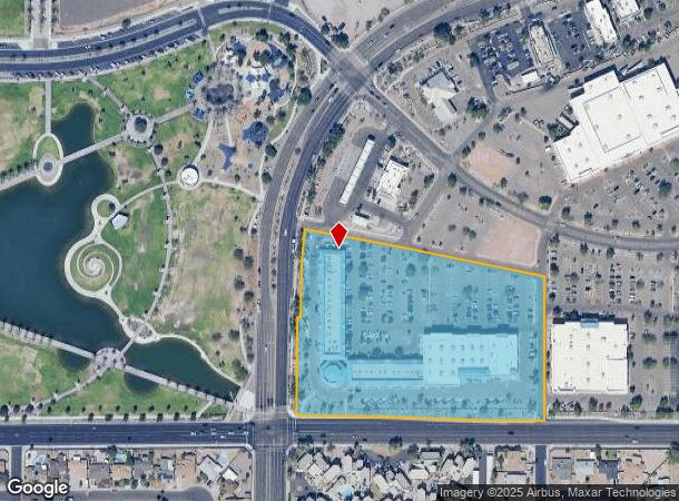 805 N Dobson Rd, Mesa, AZ Parcel Map