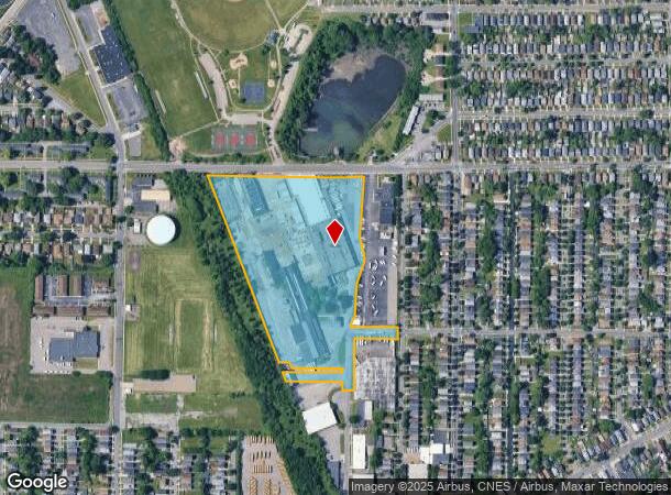  317 E Amherst St, Buffalo, NY Parcel Map