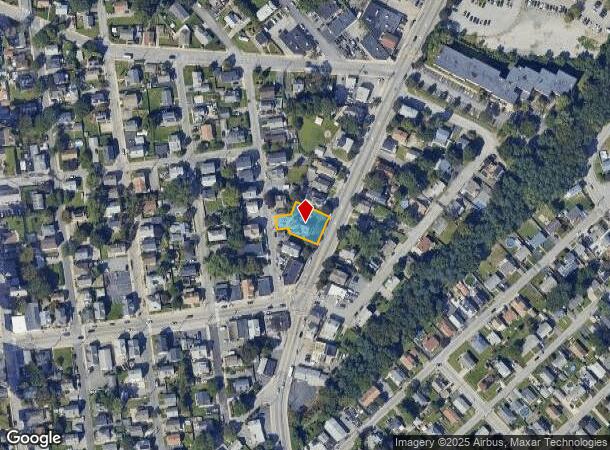  1257 Cranston St, Cranston, RI Parcel Map