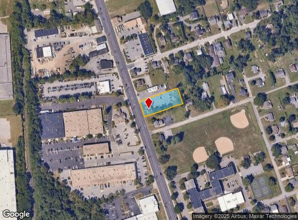 10621 York Rd, Cockeysville, MD Parcel Map