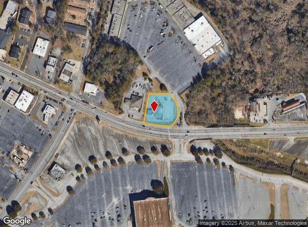  3525 Mercer University Dr, Macon, GA Parcel Map