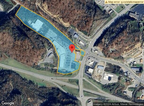  454 Manchester Square Shpg Ctr, Manchester, KY Parcel Map