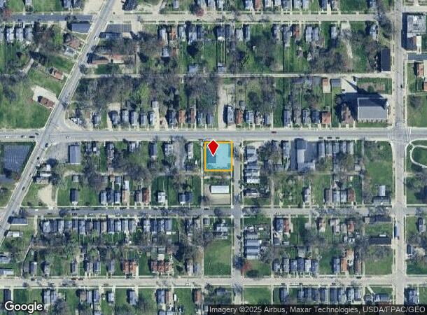519 Pulaski St, Toledo, OH Parcel Map