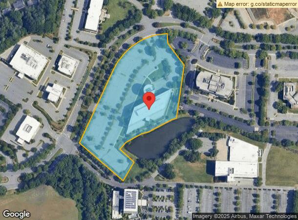  714 Green Valley Rd, Greensboro, NC Parcel Map