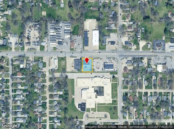 1424 Army Post Rd, Des Moines, IA Parcel Map