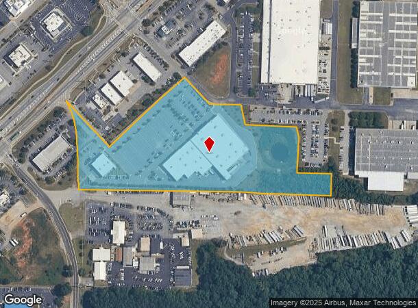 1541 Highway 20 W, Mcdonough, GA Parcel Map