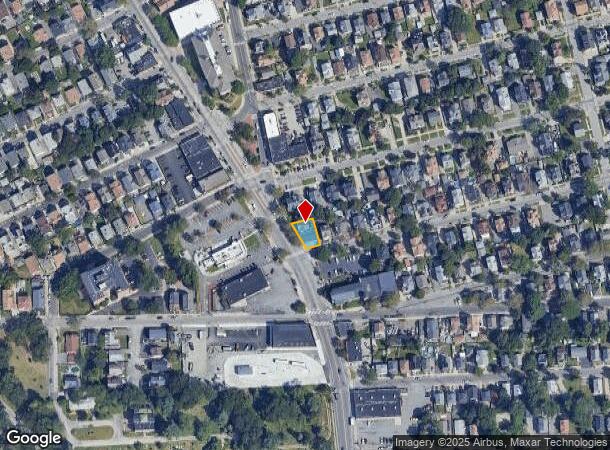  1496 Broad St, Providence, RI Parcel Map