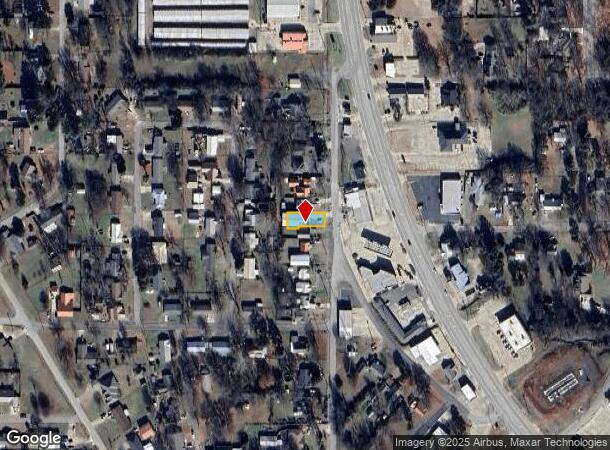 1207 N Paul Mathis Dr, Poteau, OK Parcel Map