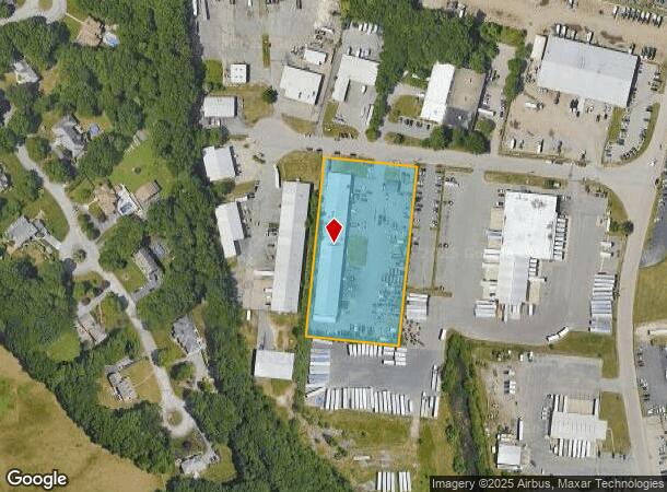 32 Industrial Ct, Seekonk, MA Parcel Map