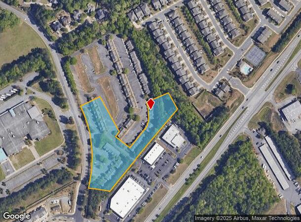  4485 Tench Rd, Suwanee, GA Parcel Map