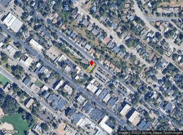  2605 W Pikes Peak Ave, Colorado Springs, CO Parcel Map