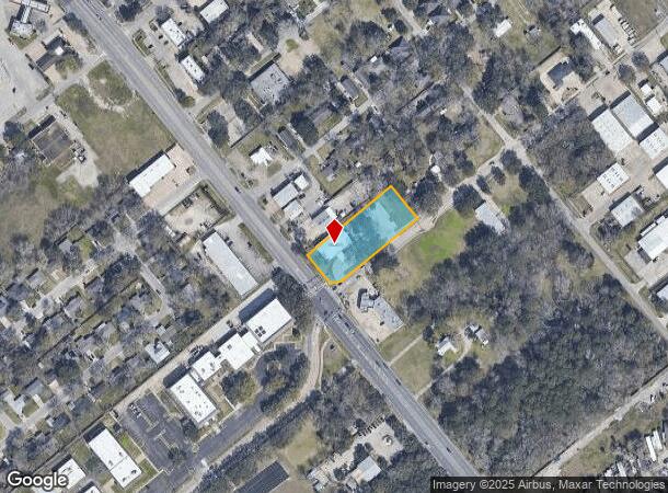  102 E Walker St, League City, TX Parcel Map