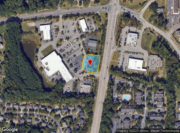 1793 W Williams St, Apex, NC Parcel Map