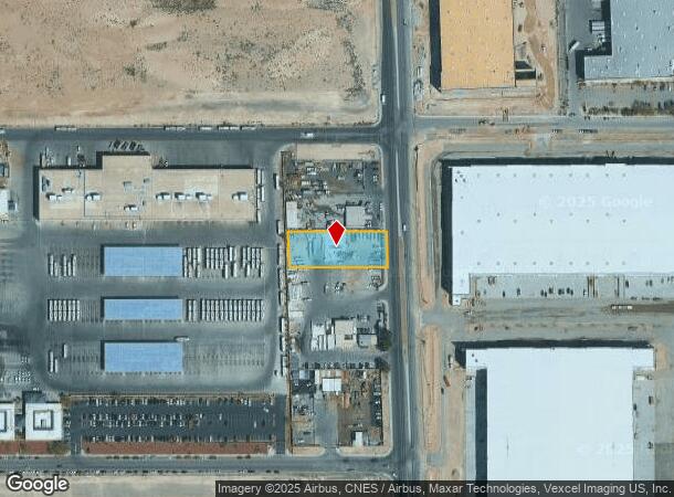 2725 Simmons St, North Las Vegas, NV Parcel Map