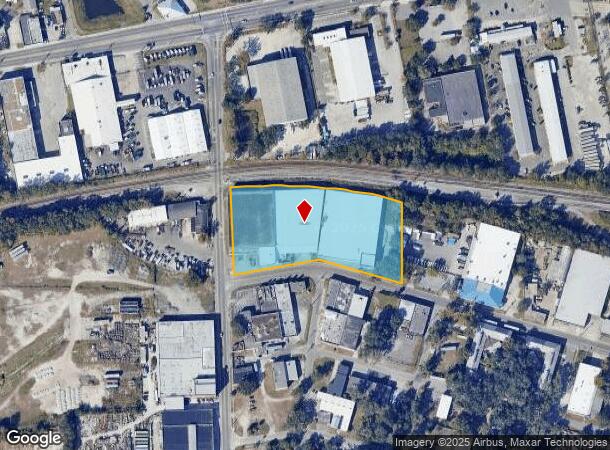 2421 Dennis St, Jacksonville, FL Parcel Map