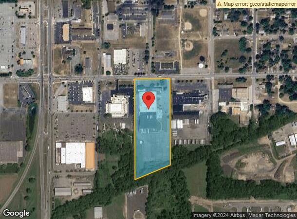  1100 W Broadway St, Three Rivers, MI Parcel Map