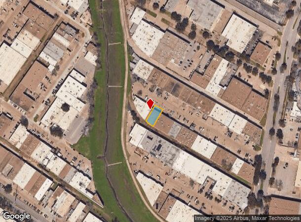  2273 Vantage St, Dallas, TX Parcel Map