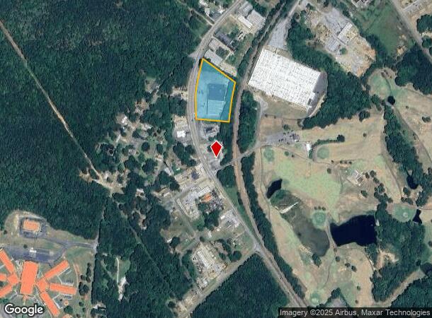  807 Oak St, Eatonton, GA Parcel Map