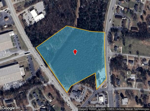  855 S Buncombe Rd, Greer, SC Parcel Map
