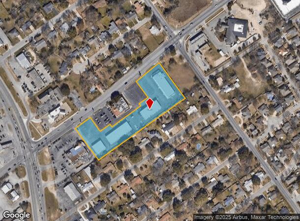  1312 E Common St, New Braunfels, TX Parcel Map