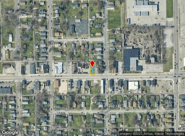  2605 W Western-Vac Of Ave, South Bend, IN Parcel Map