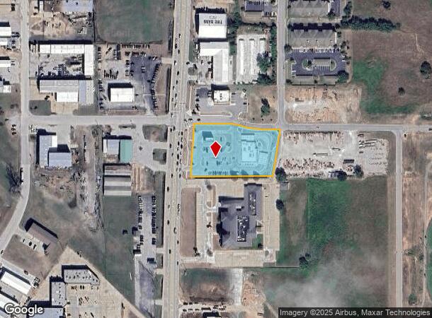  14811 S Memorial Dr, Bixby, OK Parcel Map