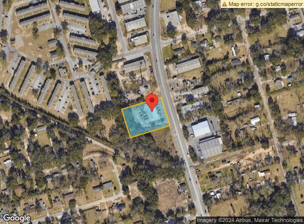  4001 N W St, Pensacola, FL Parcel Map