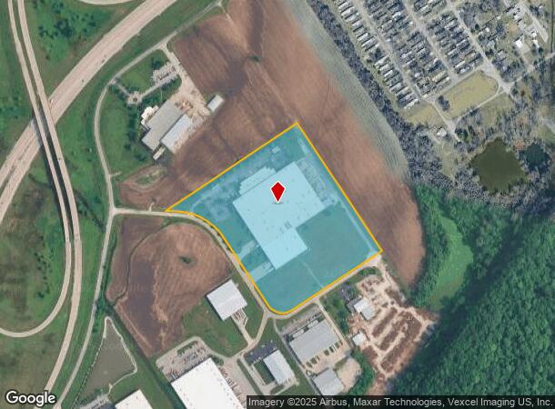  1610 Design Way, Dupo, IL Parcel Map