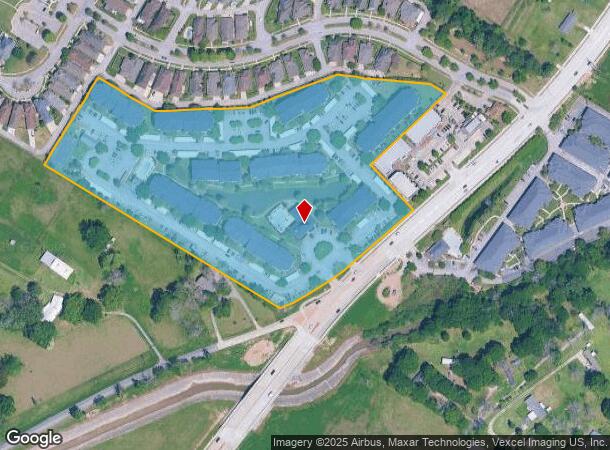  3606 Kaliste Saloom Rd, Lafayette, LA Parcel Map