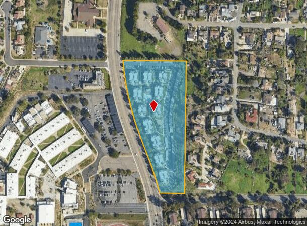  3201 Sweetwater Springs Blvd, Spring Valley, CA Parcel Map