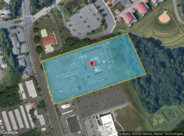  1909 Emmorton Rd, Bel Air, MD Parcel Map