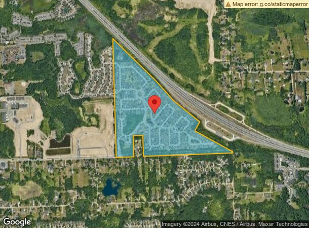  2500 Mann Rd, Clarkston, MI Parcel Map