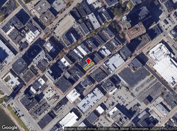  814-818 Quarrier St, Charleston, WV Parcel Map