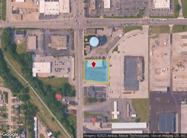  6529 Columbia Ave, Hammond, IN Parcel Map