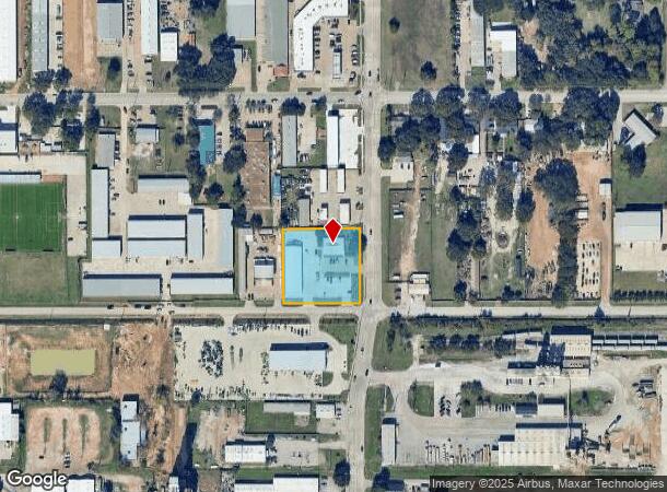 1107 Katyland Dr, Katy, TX Parcel Map