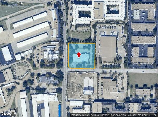  15920 Addison Rd, Addison, TX Parcel Map