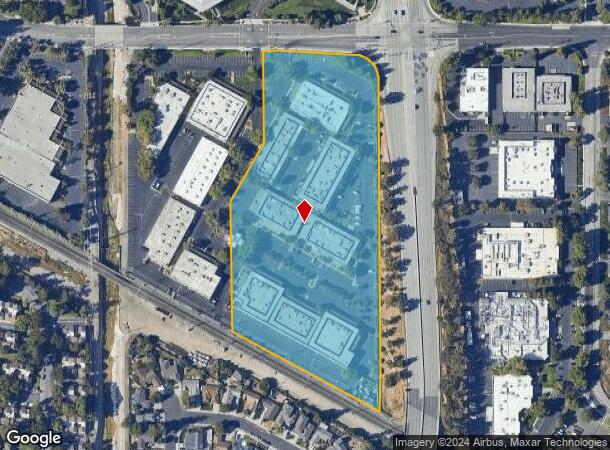  2348 Walsh Ave, Santa Clara, CA Parcel Map