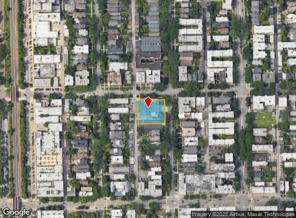 1713 W Sunnyside Ave, Chicago, IL Parcel Map