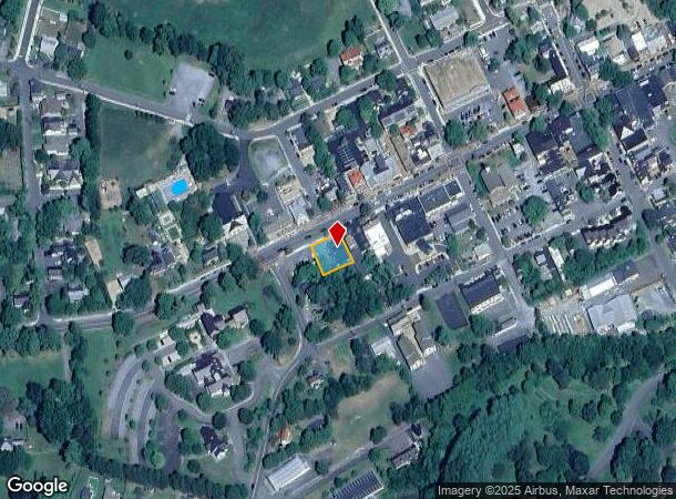 201 W Washington St, Middleburg, VA Parcel Map