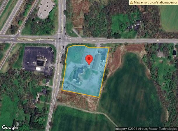  7272 W Henrietta Rd, Rush, NY Parcel Map