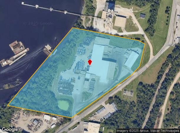 5800 Chemical Rd, Curtis Bay, MD Parcel Map