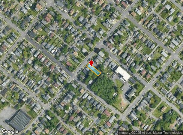  517 Crown Ave, Scranton, PA Parcel Map